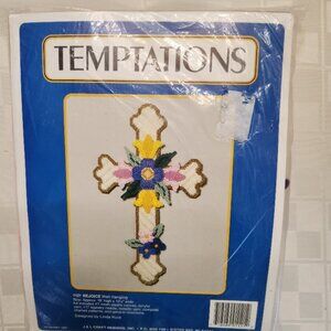 Temptations "Rejoice" Wall Hanging Needlework Craft Kit